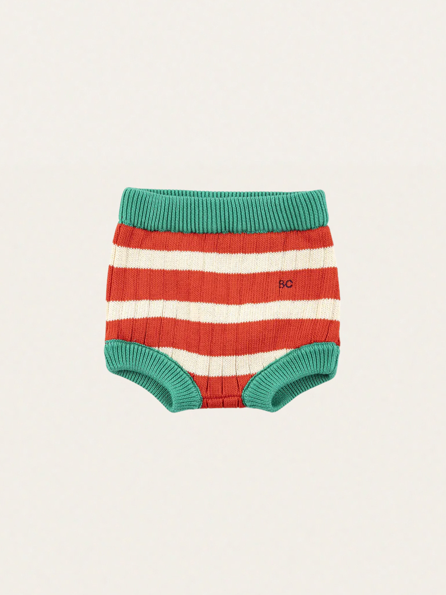 Bloomersy z dzianiny bawełnianej Striped
