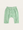 Spodnie z miękkiej frotte Baby Green Stripes harem pants