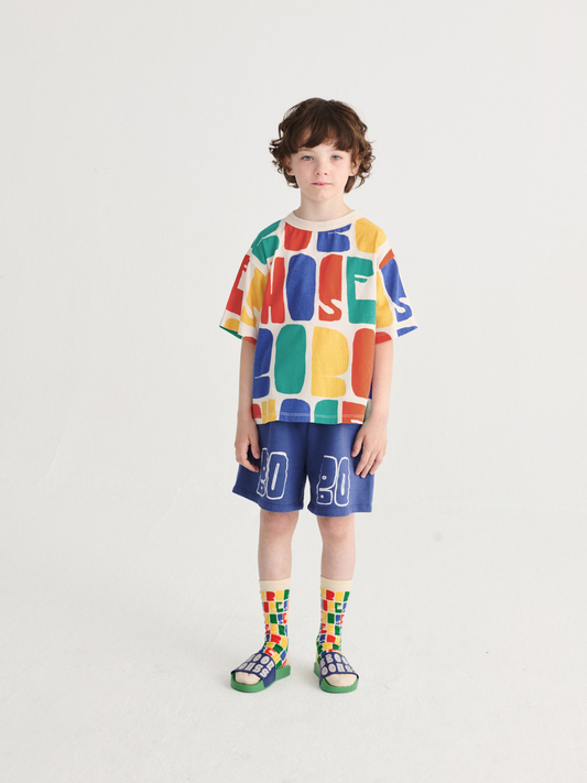 Krótkie spodenki bermudy Kids Bobo Choses Thin