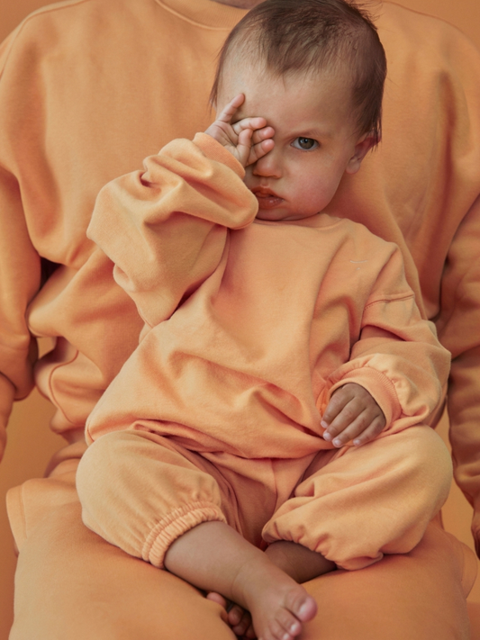 Bluza z bawełny organicznej Baby