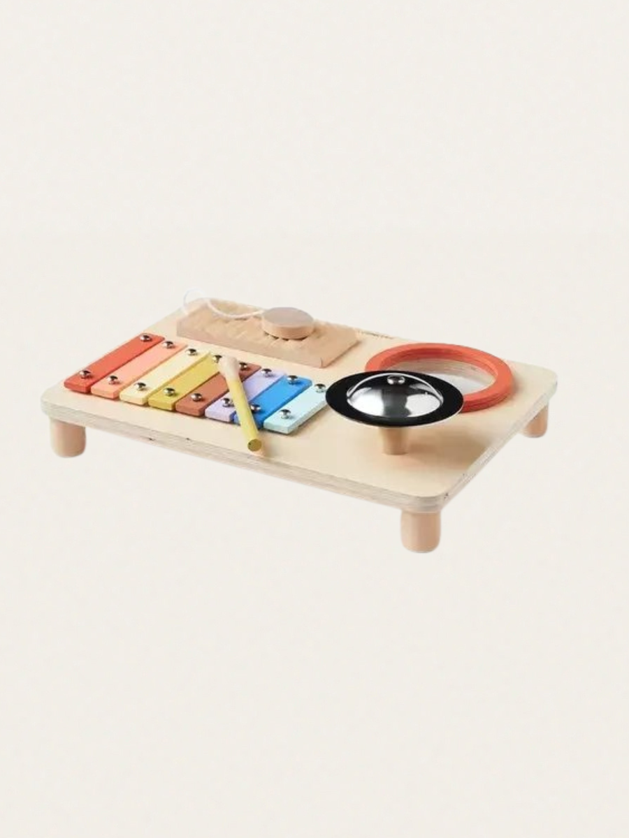 Tablica muzyczna z instrumentami