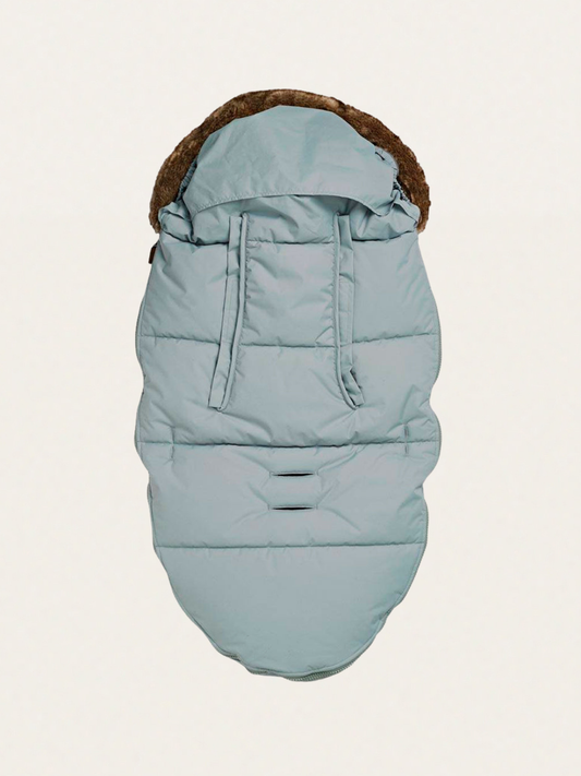 Pebble Green Windproof and Waterproof Stroller Footmuff