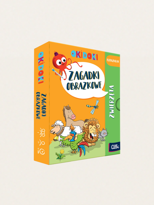 OKIDOKI - Zagadki obrazkowe Zwierzęta