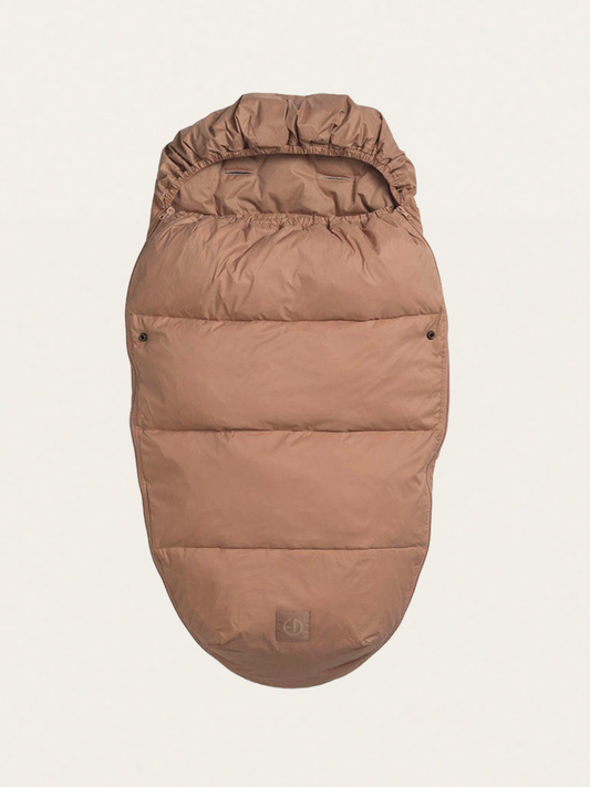 Soft Terracotta Duck Down Stroller Sleeping Bag