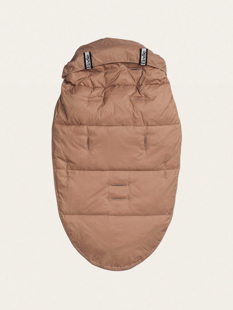 Soft Terracotta Duck Down Stroller Sleeping Bag