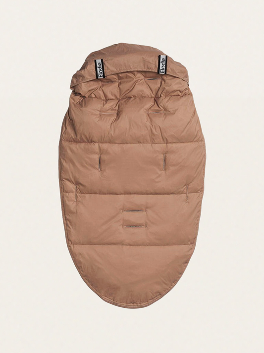 Soft Terracotta Duck Down Stroller Sleeping Bag