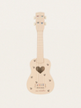 Drewniana gitara - ukulele Glossy Cherry