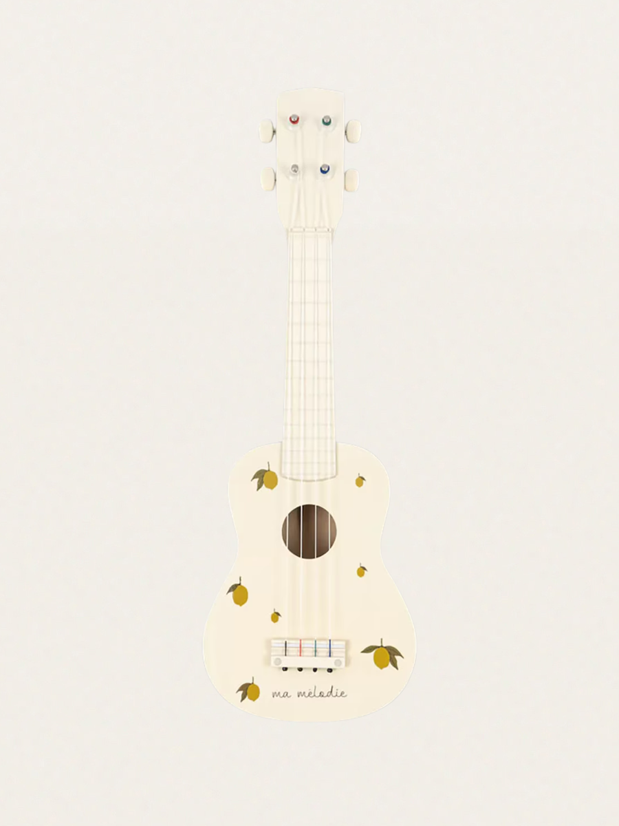 Drewniana gitara - ukulele Glossy Lemon
