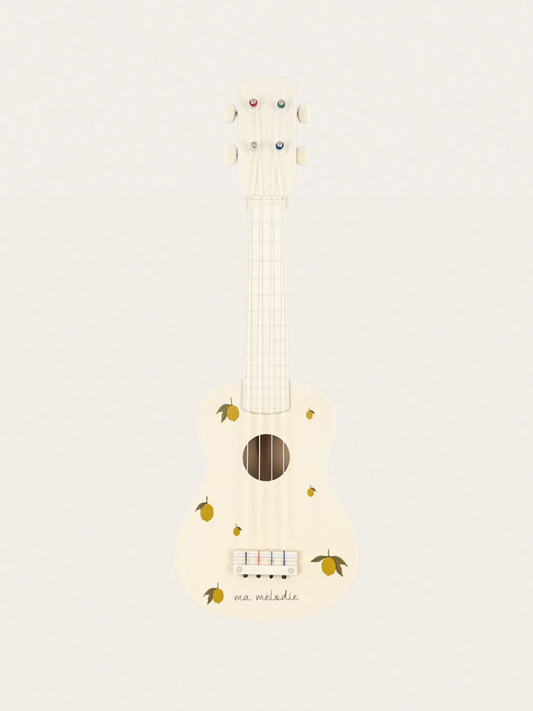 Drewniana gitara - ukulele Glossy Lemon