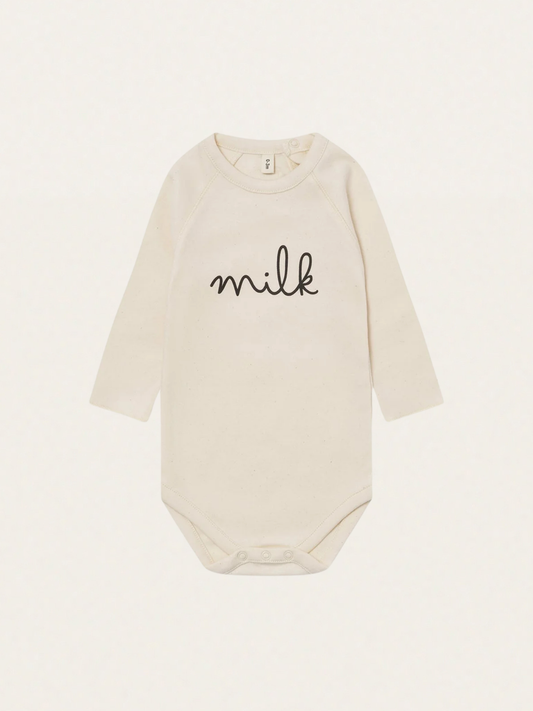 Body z bawełny organicznej Milk