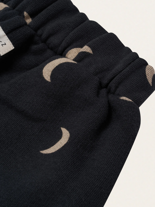 Spodnie dresowe z bawełny organicznej Charcoal Midnight