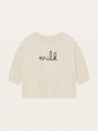 Bluza z bawełny organicznej Milk Undyed
