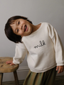 Bluza z bawełny organicznej Milk Undyed