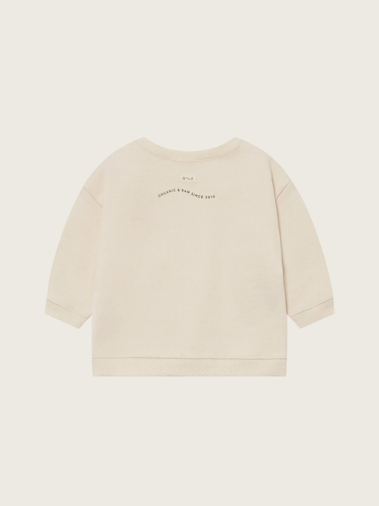 Bluza z bawełny organicznej Milk Undyed