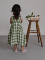 Muślinowa sukienka bez rękawów Dill Gingham
