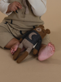 Ręcznie robiona przytulanka z wełny alpaki Teddy Midnight