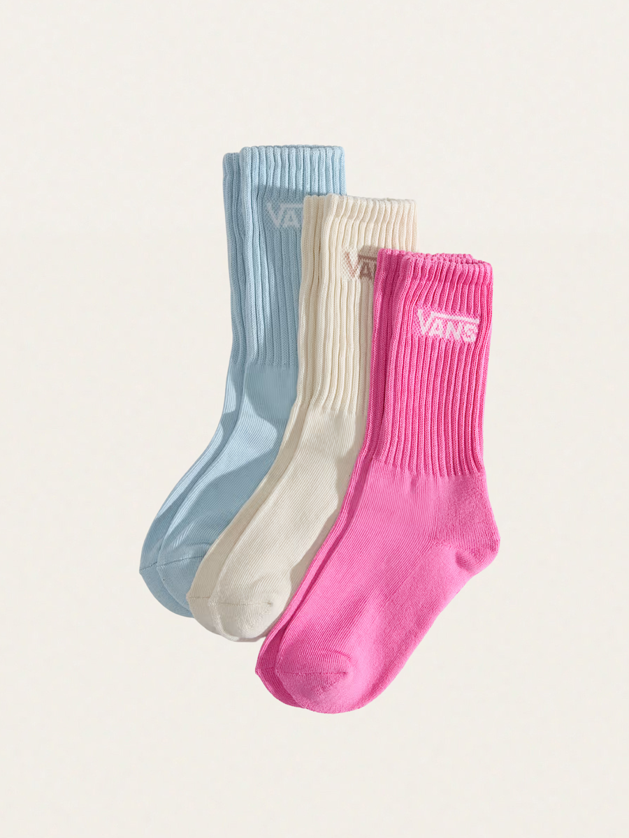 Skarpetki dziecięce 3 szt. Classic Crew Pink Fizz