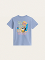 T-shirt Yolo Penguin Glacial Slate