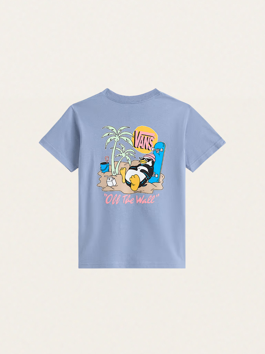 T-shirt Yolo Penguin Glacial Slate