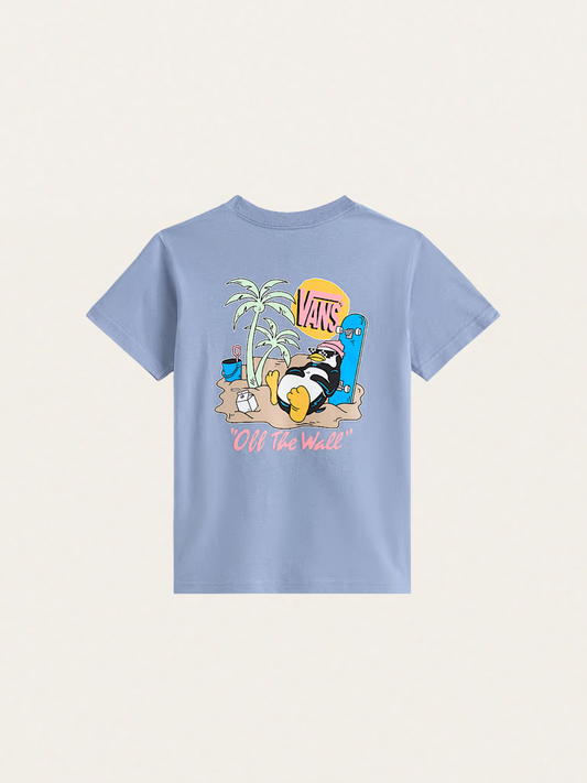 T-shirt Yolo Penguin Glacial Slate