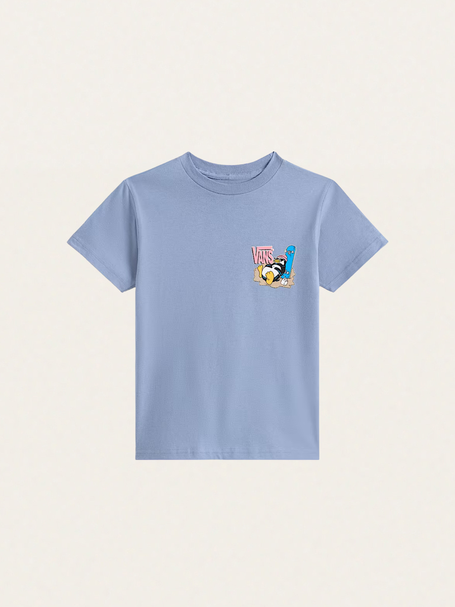 T-shirt Yolo Penguin Glacial Slate