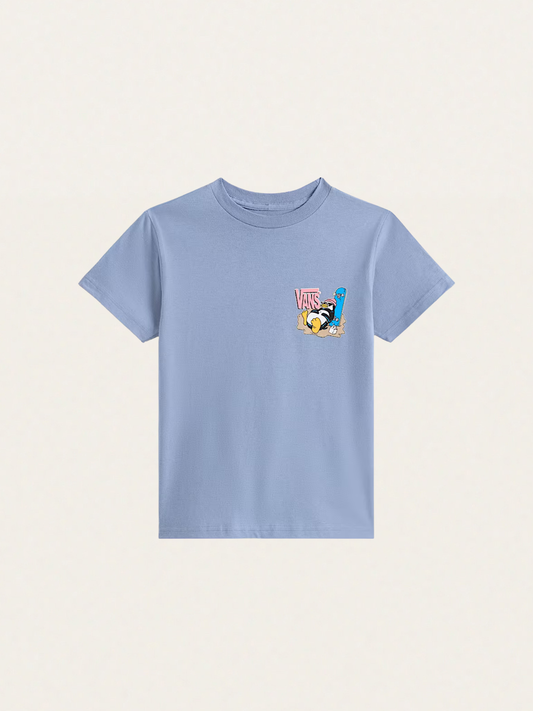T-shirt Yolo Penguin Glacial Slate