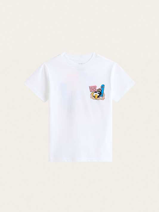 T-shirt Yolo Penguin White