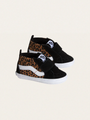 Miękkie buciki niemowlęce SK8-Hi Crib Black-Brown