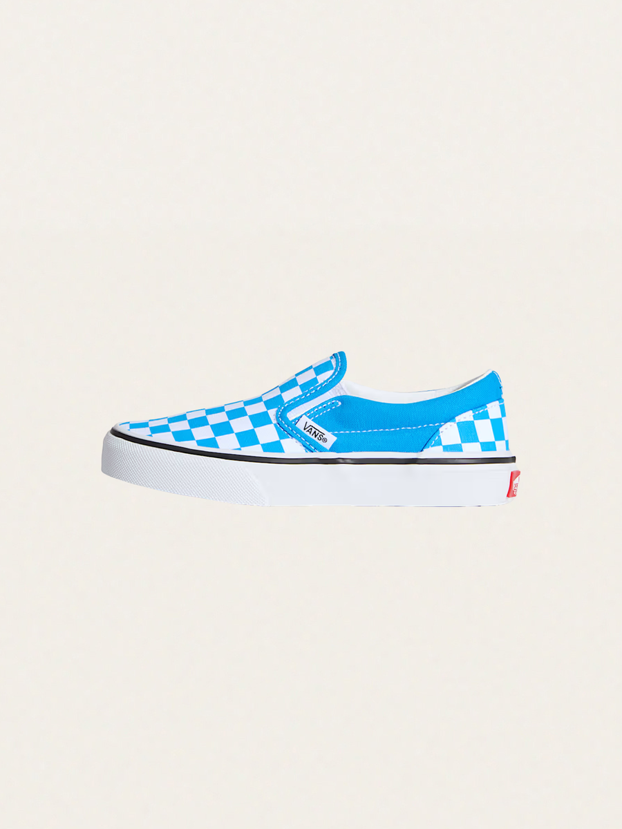 Tenisówki Kids wsuwane Slip-On Checkboarder Blue
