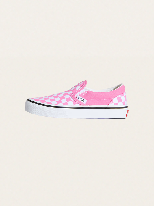Tenisówki Kids wsuwane Slip-On Checkboarder Pink