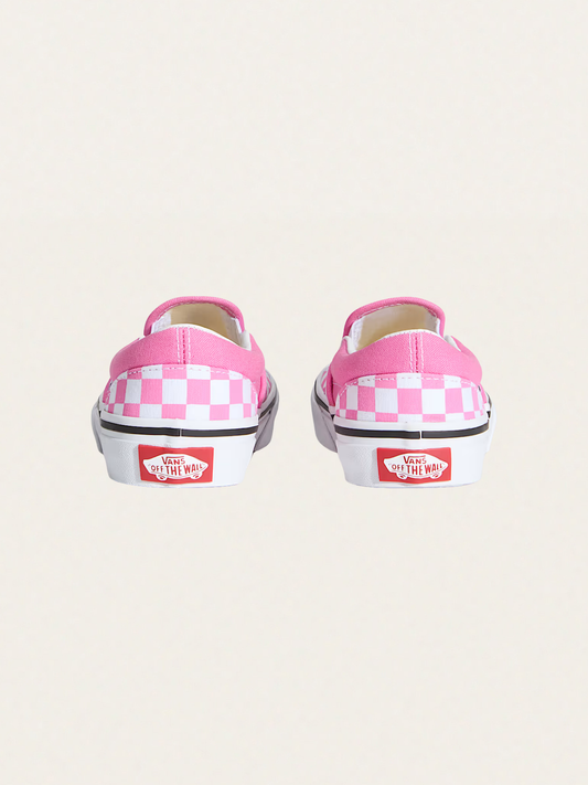 Tenisówki Kids wsuwane Slip-On Checkboarder Pink