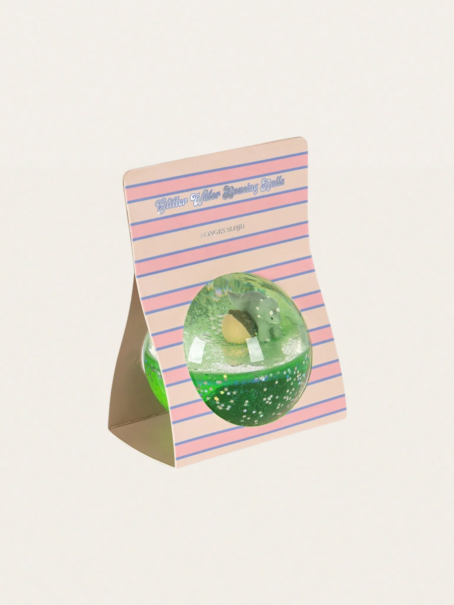 Piłeczka sensoryczna Glitter water ball Lemon
