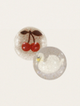 Piłeczki kauczukowe 2 szt. Cherry / Swan