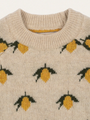 Sweterek z wełny merino Belou Lemon