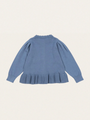 Dzianinowy kardigan Soleil Country Blue