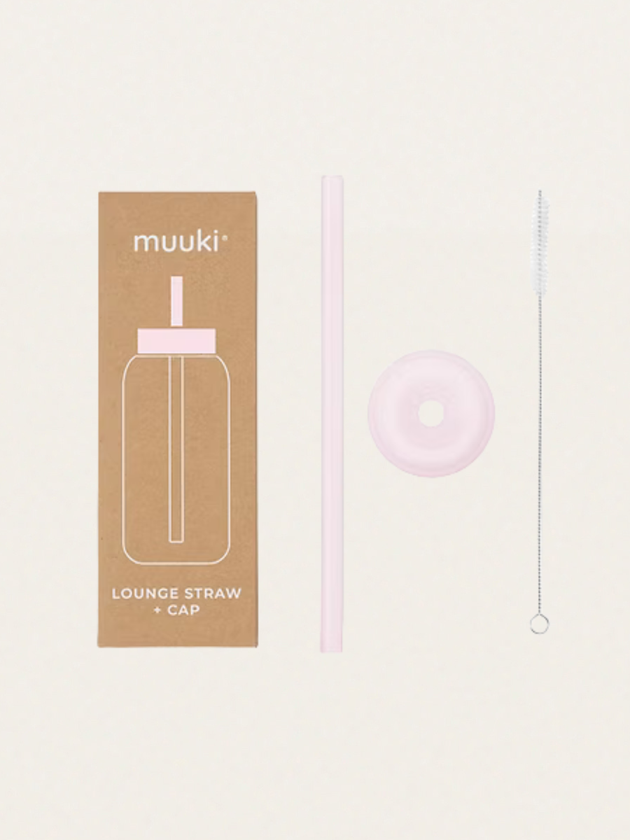 Zestaw rurka, szczoteczka i nasadka do butelki Muuki 720 ml