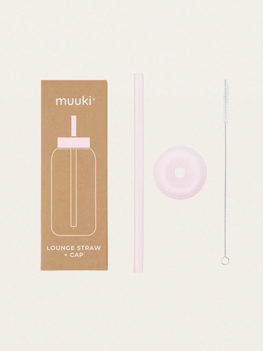 Zestaw rurka, szczoteczka i nasadka do butelki Muuki 720 ml