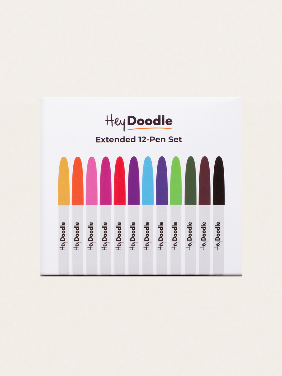Flamastry do silikonowej Maty HeyDoodle