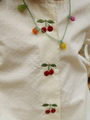 Bawełniana sukienka Evia Cherry