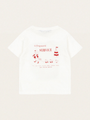 Bawełniany T-shirt z lnem Adult Era Mommy