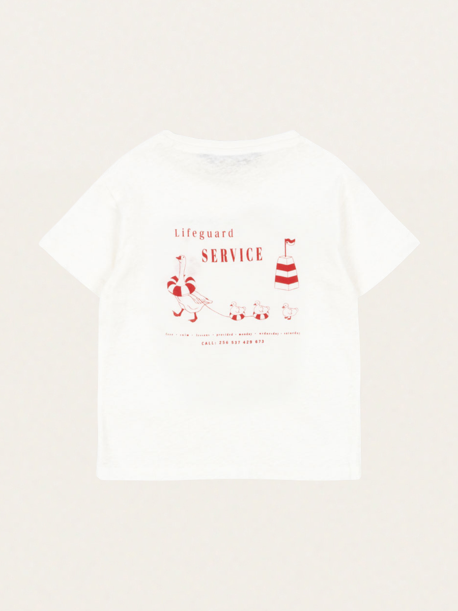 Bawełniany T-shirt z lnem Adult Era Mommy
