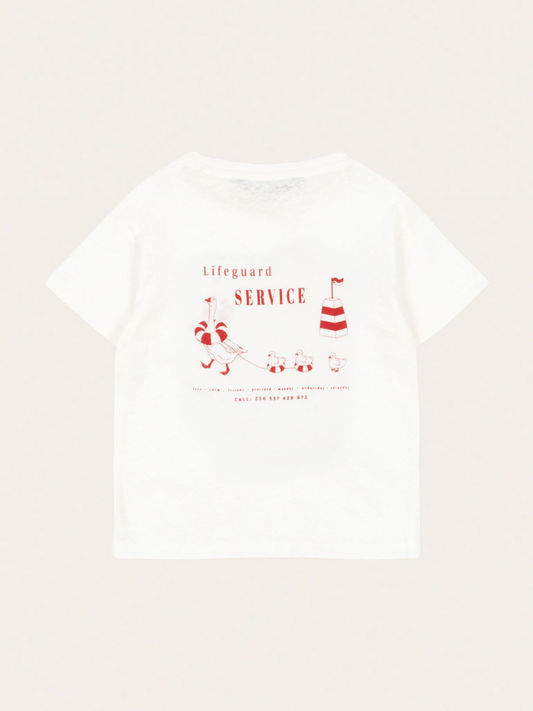 Bawełniany T-shirt z lnem Adult Era Mommy