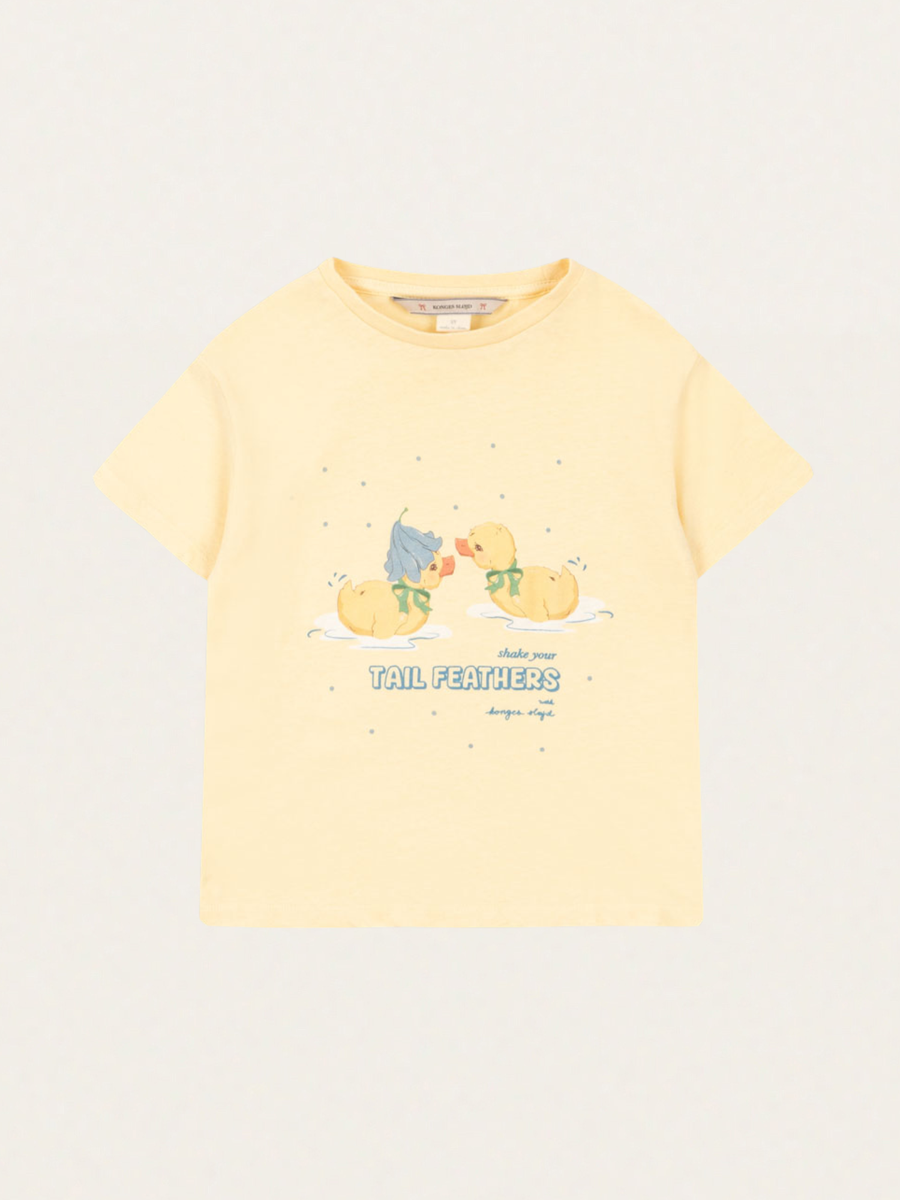 Bawełniany T-shirt z lnem Era
