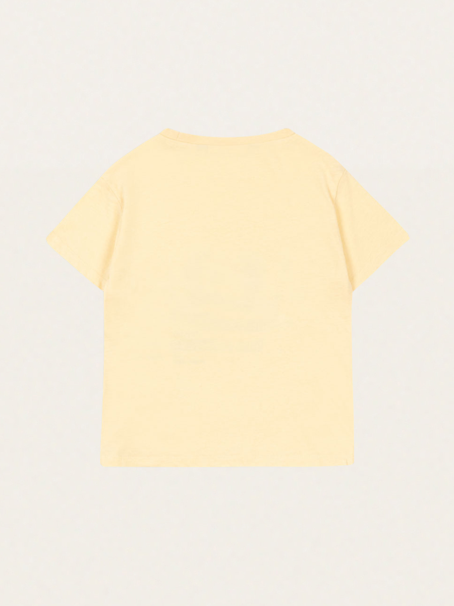 Bawełniany T-shirt z lnem Era