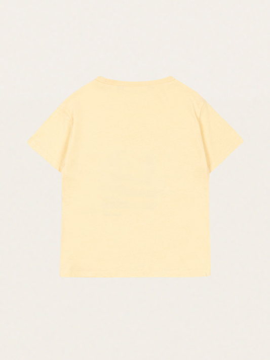 Bawełniany T-shirt z lnem Era