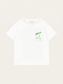 Bawełniany T-shirt z lnem Era Tee