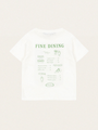 Bawełniany T-shirt z lnem Era Tee