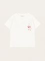 Bawełniany T-shirt z lnem Era Tee