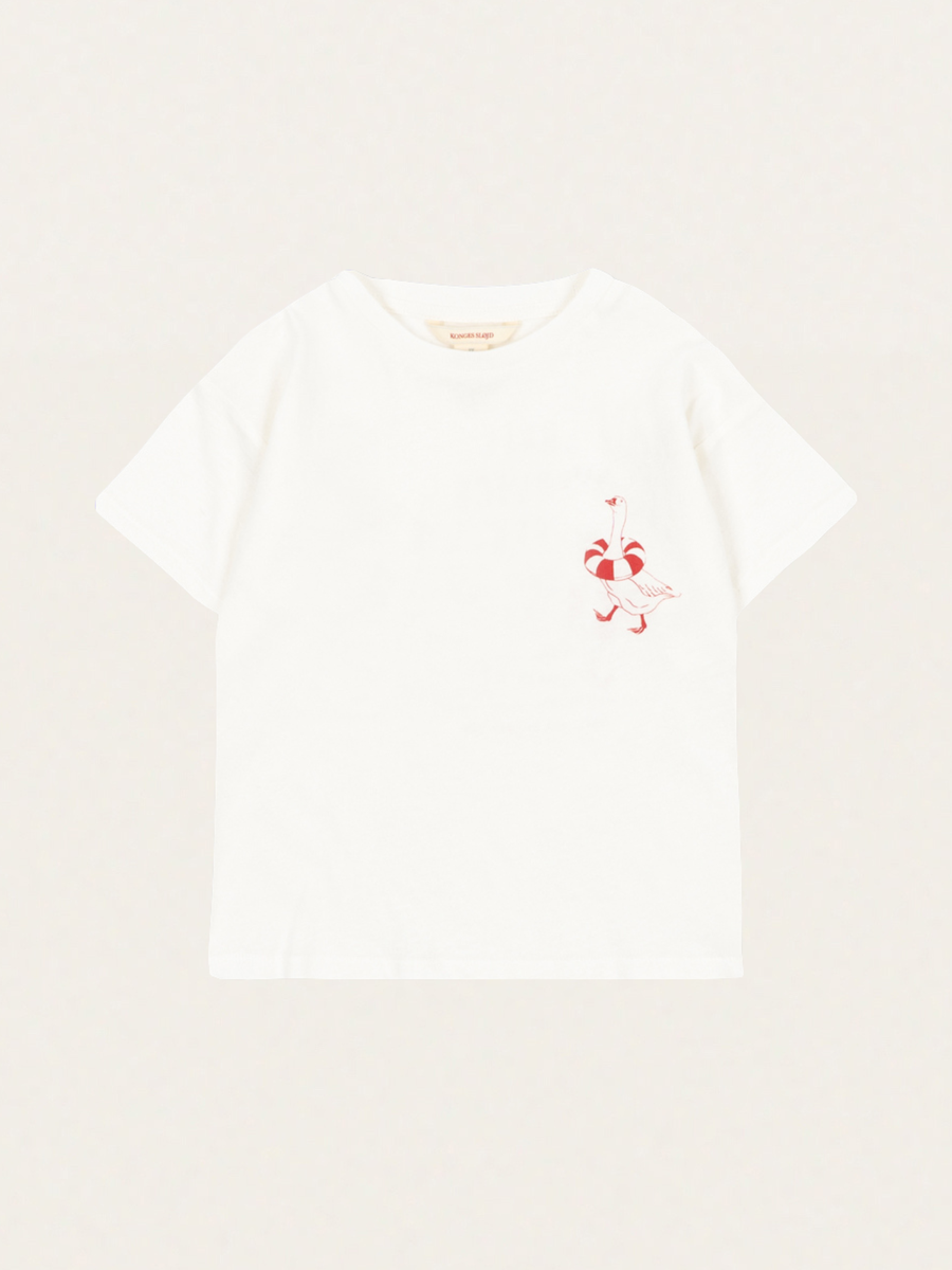 Bawełniany T-shirt z lnem Era Tee