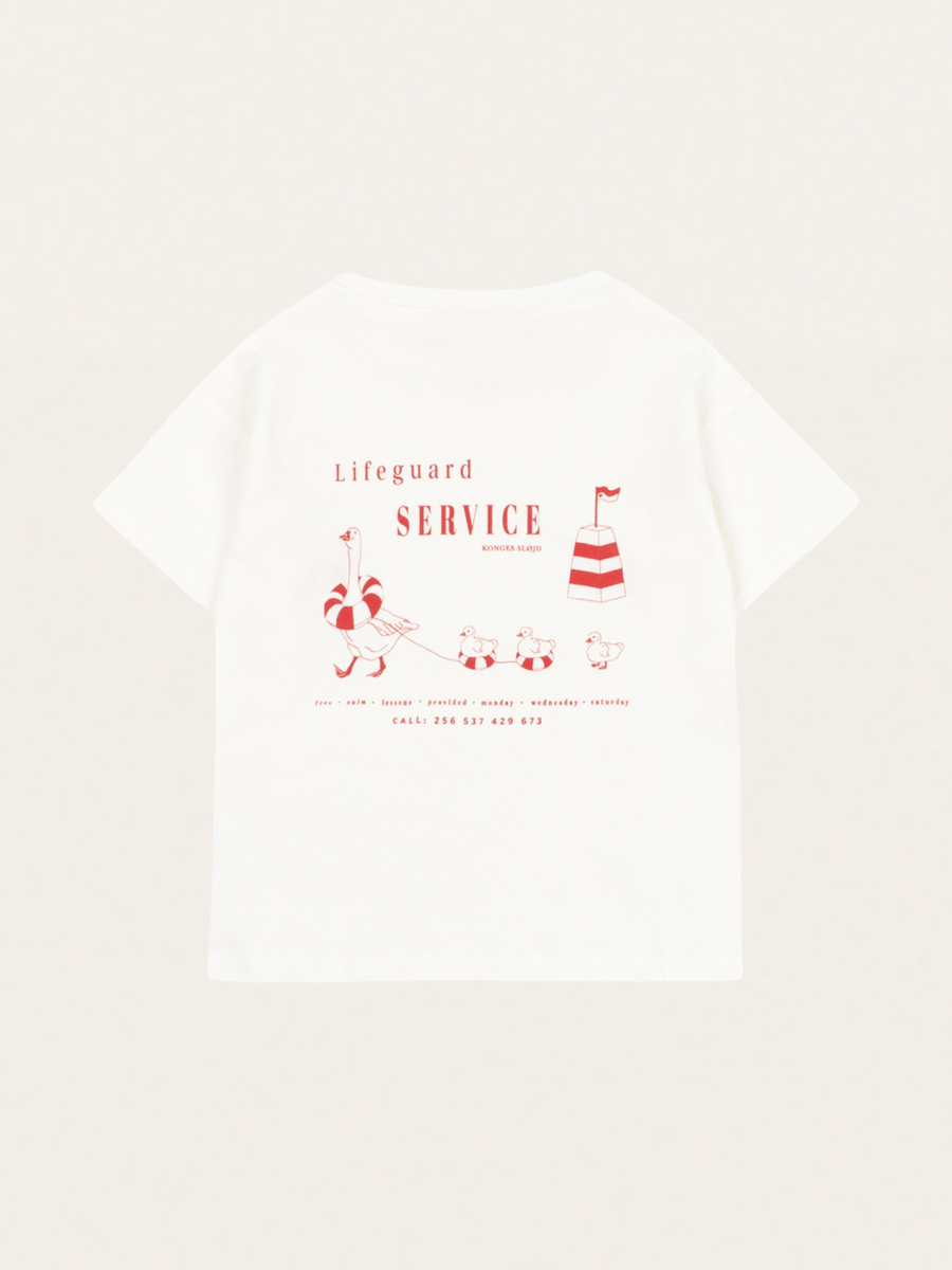 Bawełniany T-shirt z lnem Era Tee
